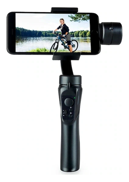 Bilişim Burada H14 3 Eksenli Akıllı Sarsıntı Engelleyici El Gimbal Sabitleyici 3 Axis Handheld Gimbal